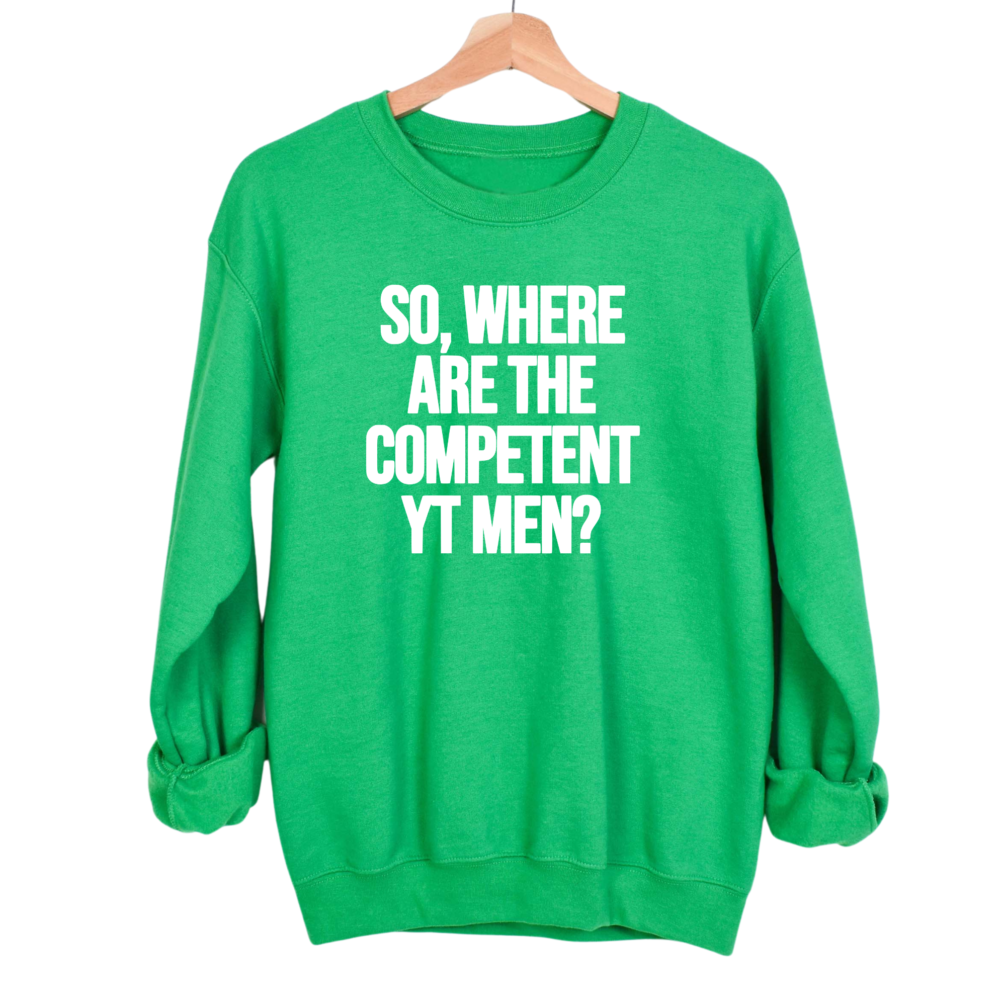 So Where Are the Competent YT Men Unisex Sweatshirt-Sweatshirt-The Original God Ain't Petty But I Am