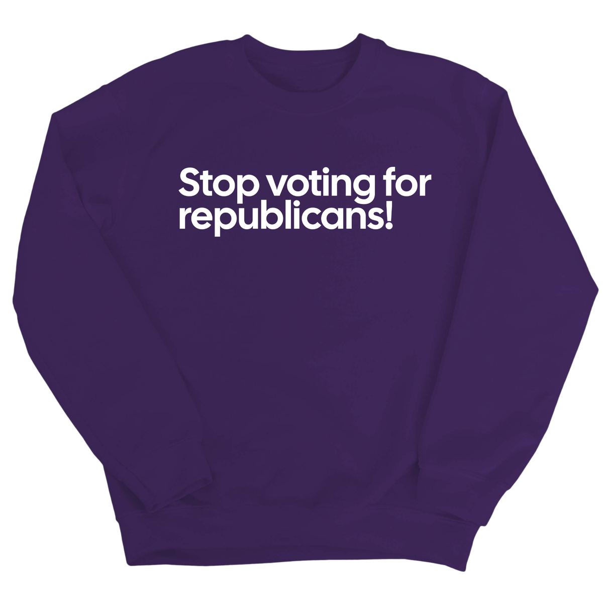 Stop Voting for Republicans Unisex Sweatshirt-Sweatshirt-The Original God Ain't Petty But I Am