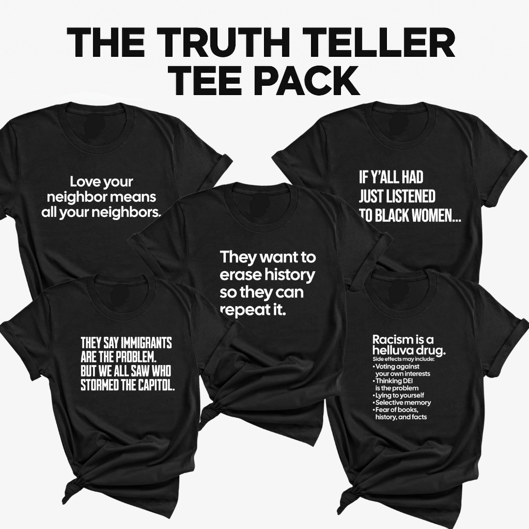 THE TRUTH TELLING TEE BUNDLE-Bundle-The Original God Ain't Petty But I Am