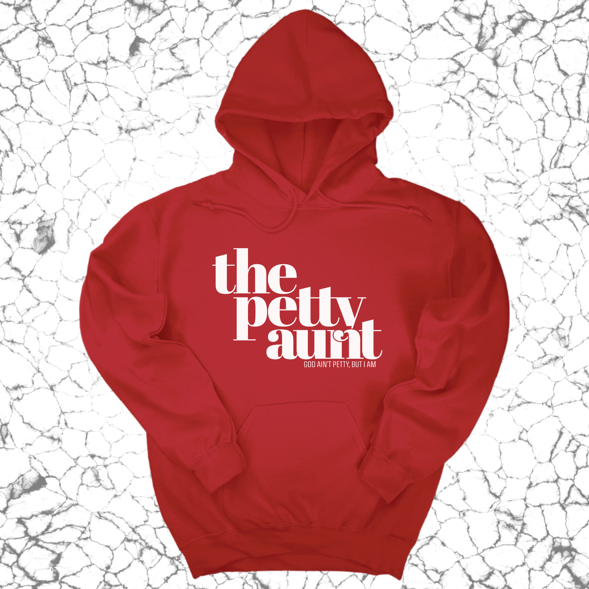 The Petty Aunt Unisex Hoodie-Hoodie-The Original God Ain't Petty But I Am