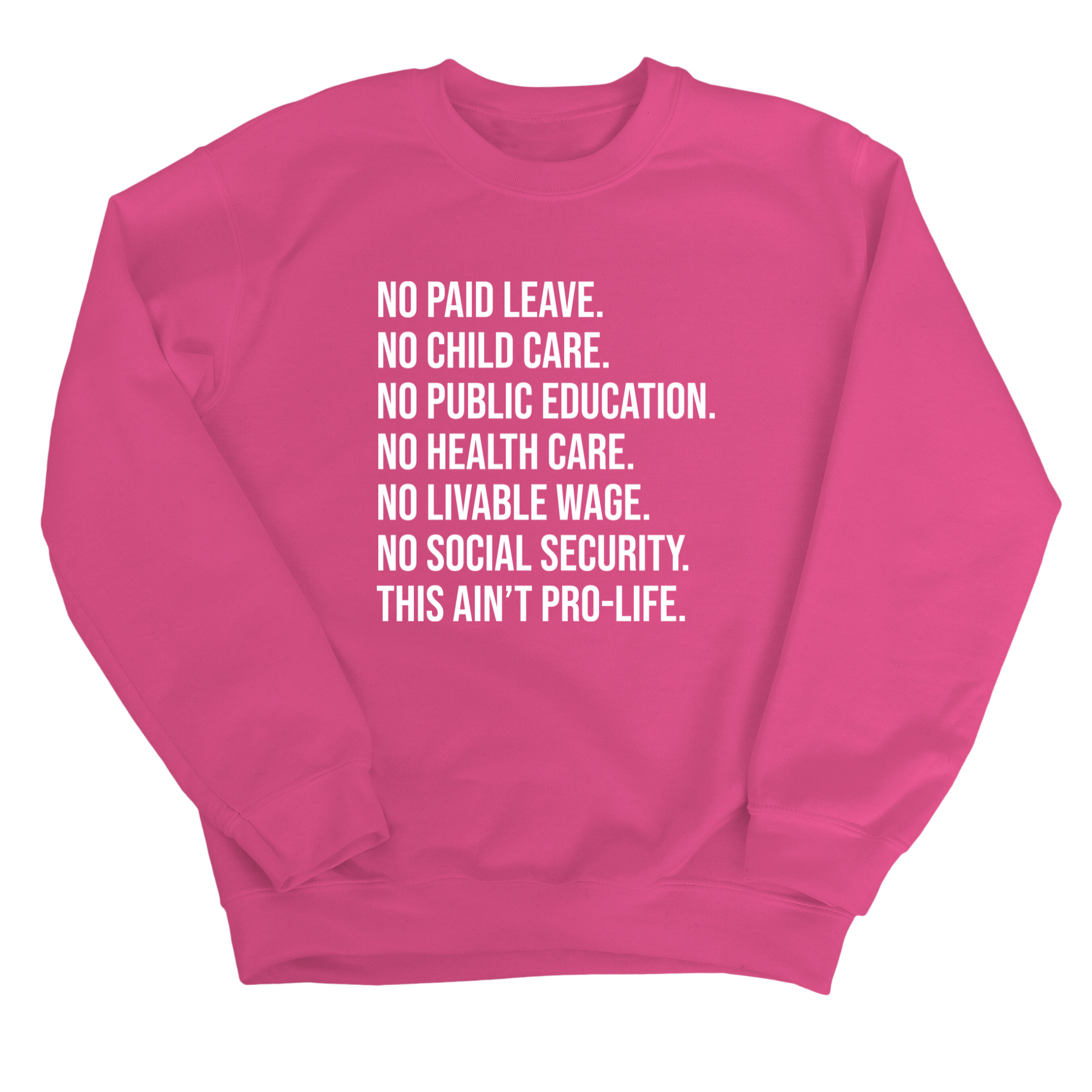This Ain’t Pro-Life Unisex Sweatshirt-Sweatshirt-The Original God Ain't Petty But I Am