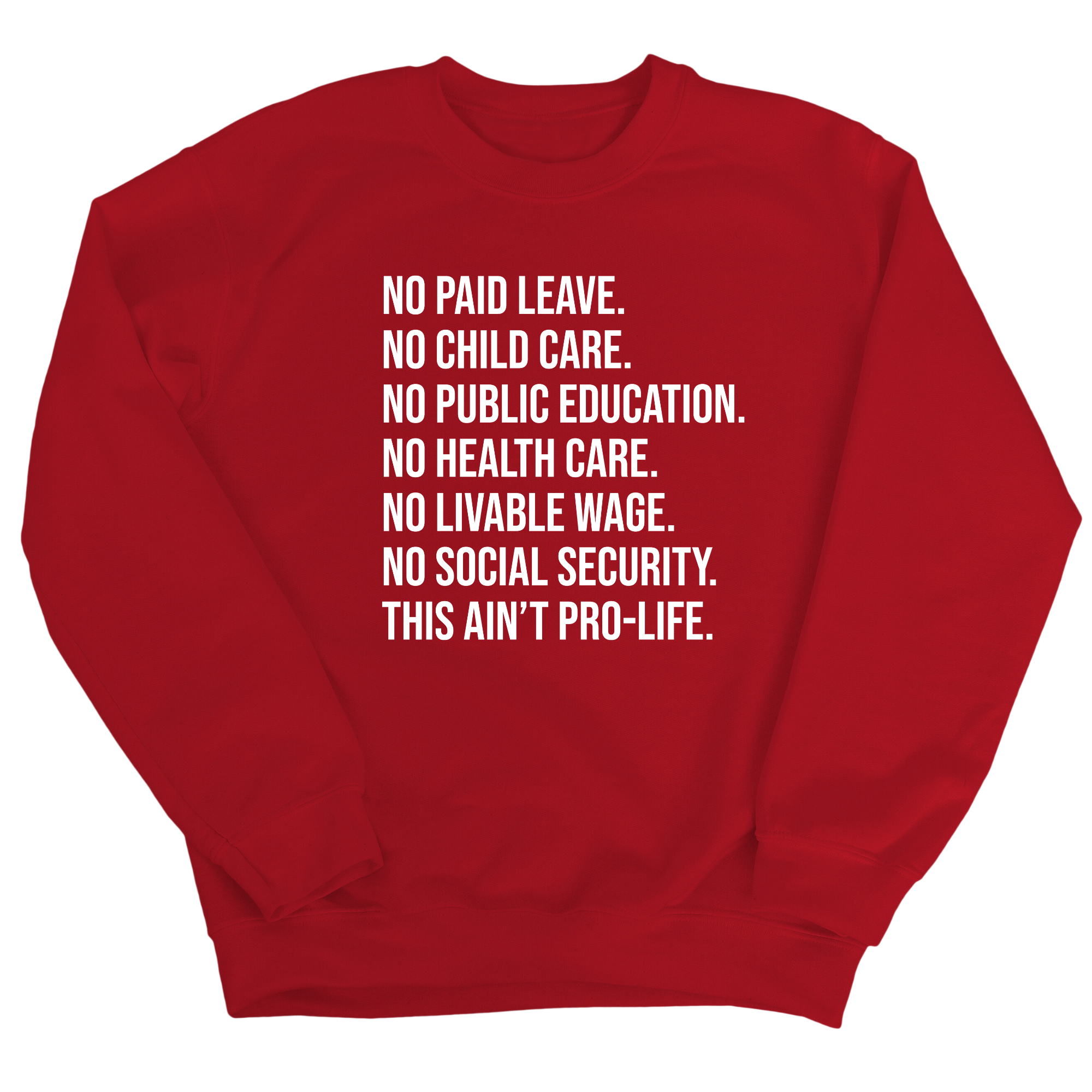 This Ain’t Pro-Life Unisex Sweatshirt-Sweatshirt-The Original God Ain't Petty But I Am