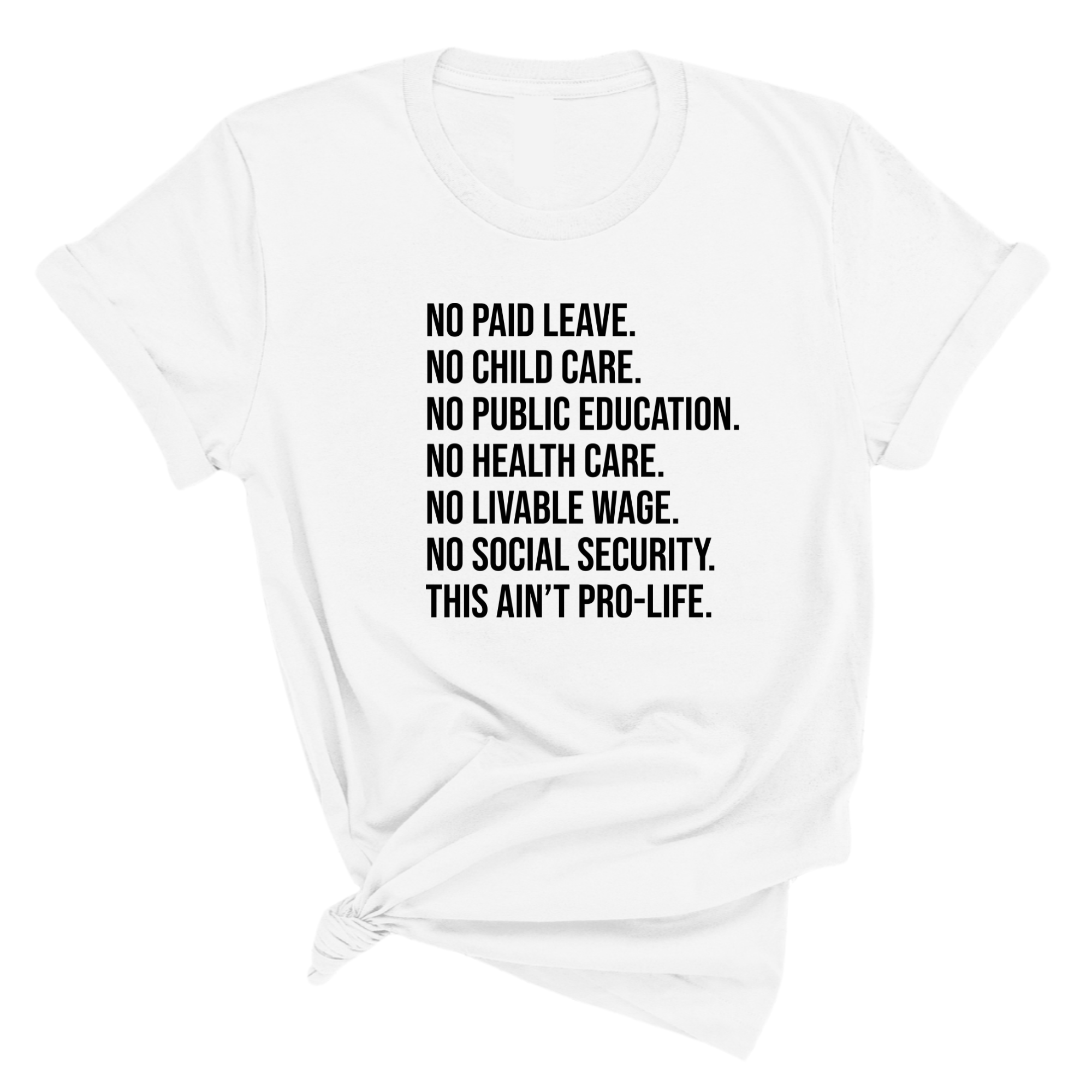 This Ain’t Pro-Life Unisex Tee-T-Shirt-The Original God Ain't Petty But I Am