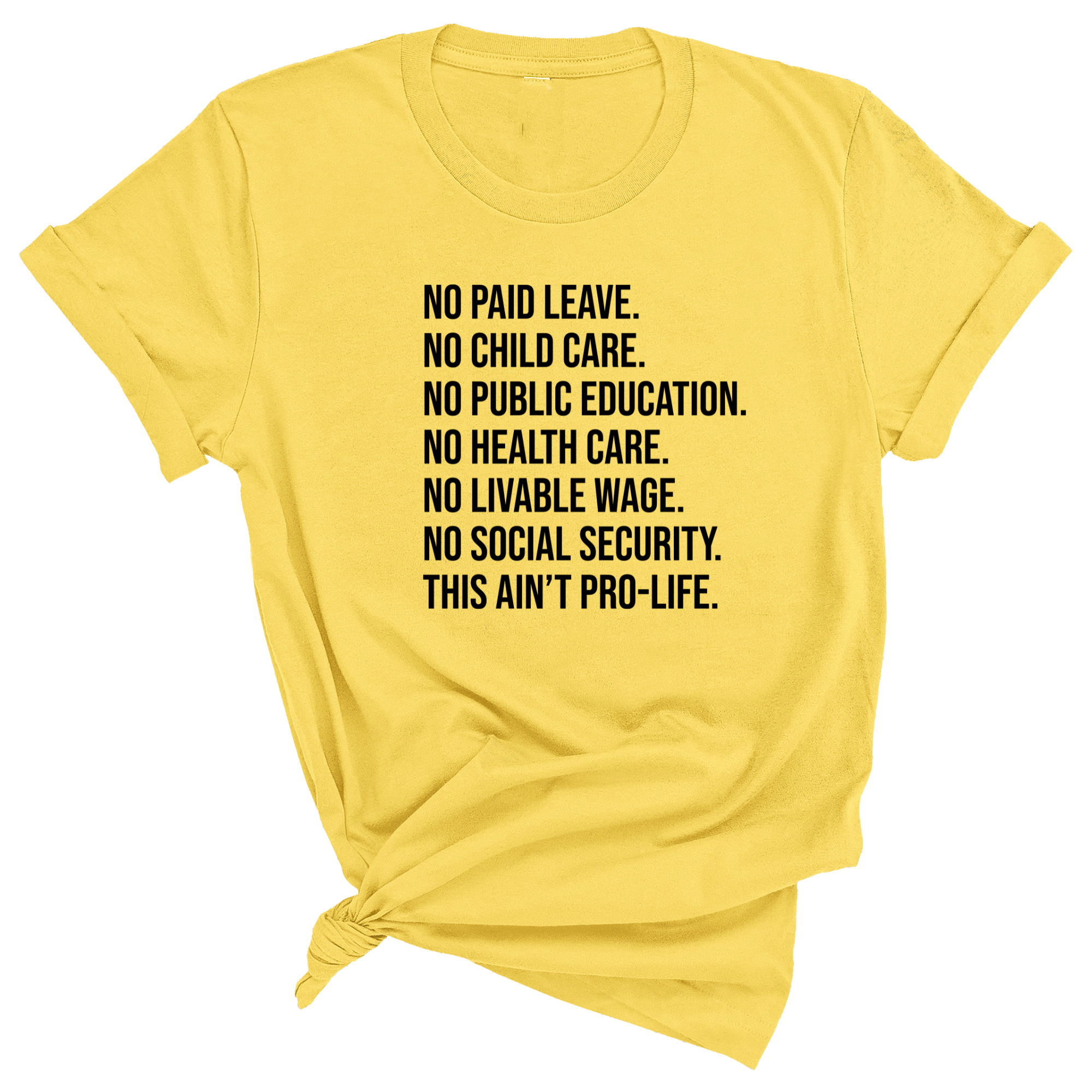 This Ain’t Pro-Life Unisex Tee-T-Shirt-The Original God Ain't Petty But I Am