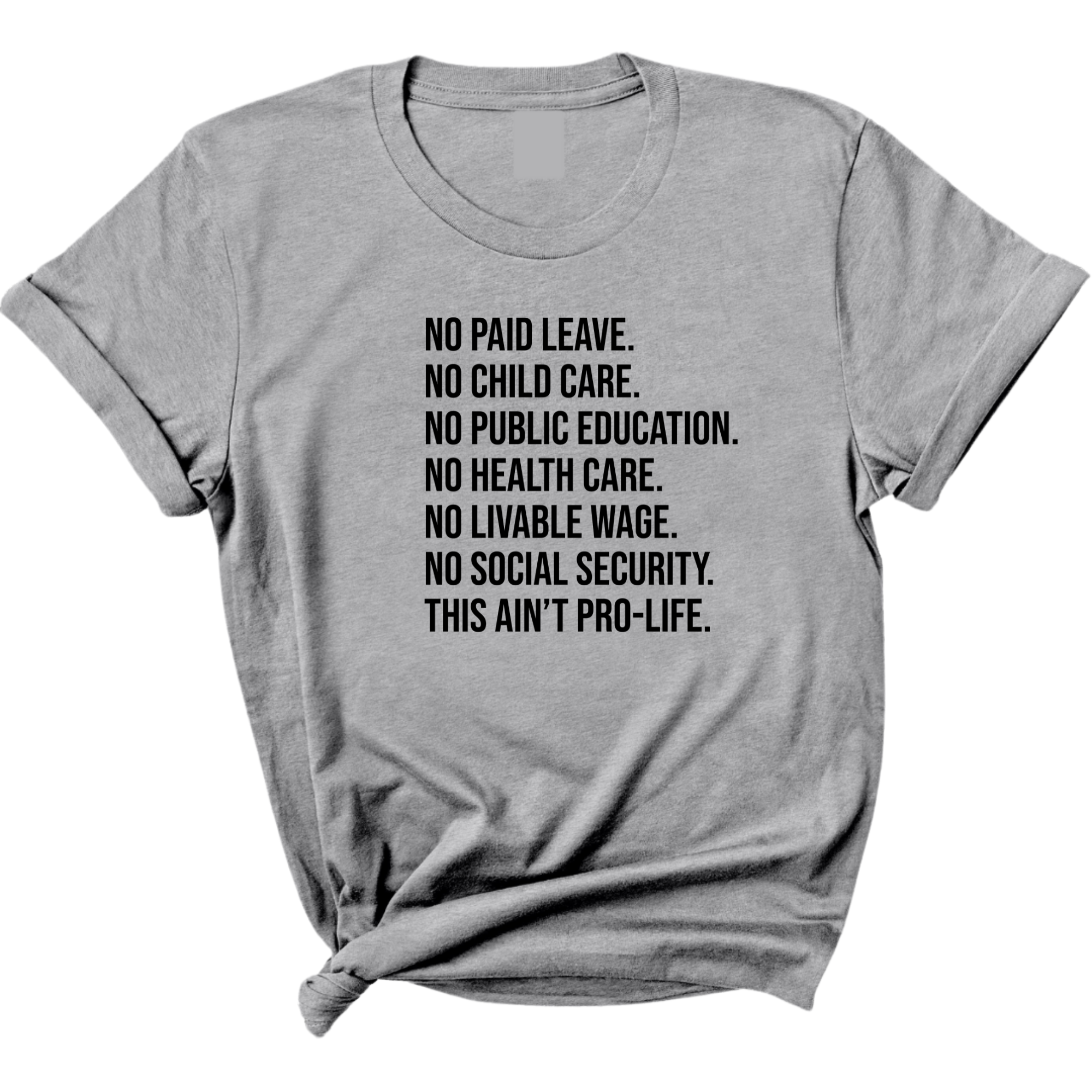 This Ain’t Pro-Life Unisex Tee-T-Shirt-The Original God Ain't Petty But I Am