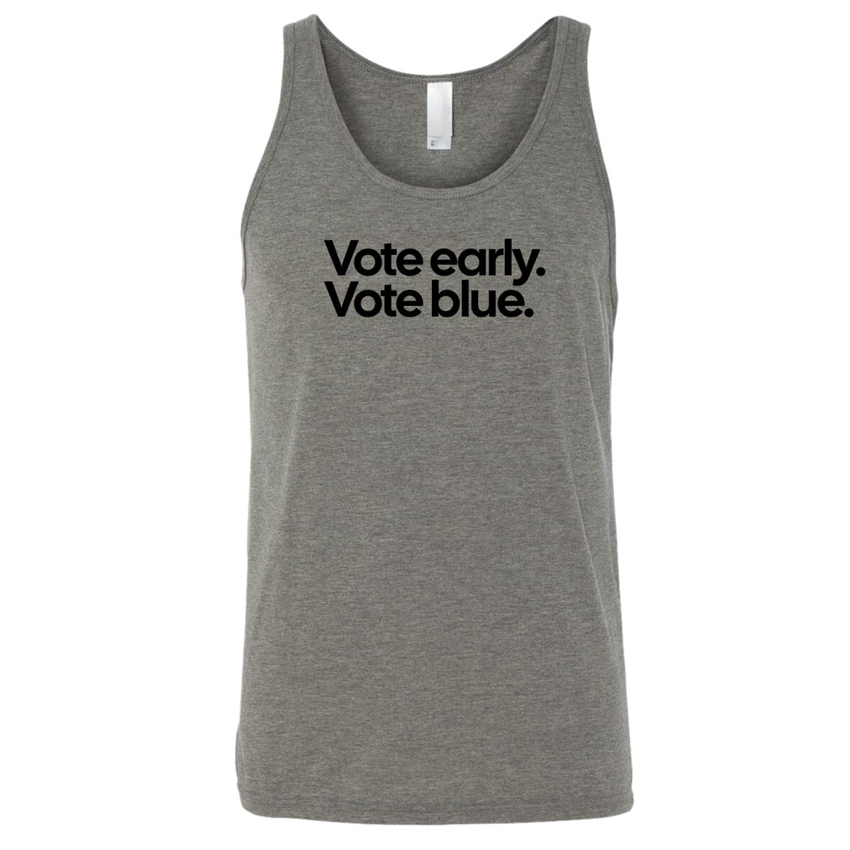 Vote Early. Vote Blue Unisex Tank Top-T-Shirt-The Original God Ain't Petty But I Am