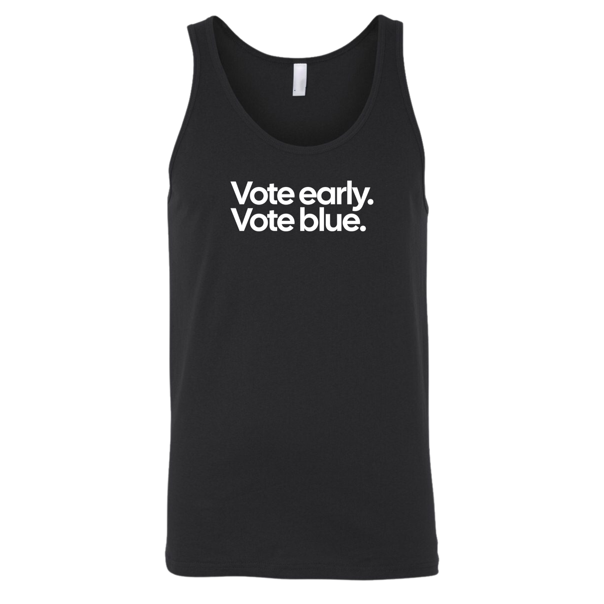 Vote Early. Vote Blue Unisex Tank Top-T-Shirt-The Original God Ain't Petty But I Am