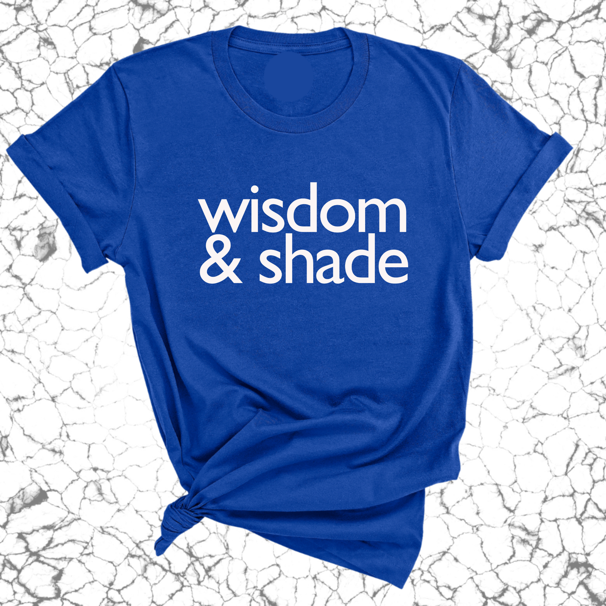 Wisdom & Shade Unisex Tee-T-Shirt-The Original God Ain't Petty But I Am