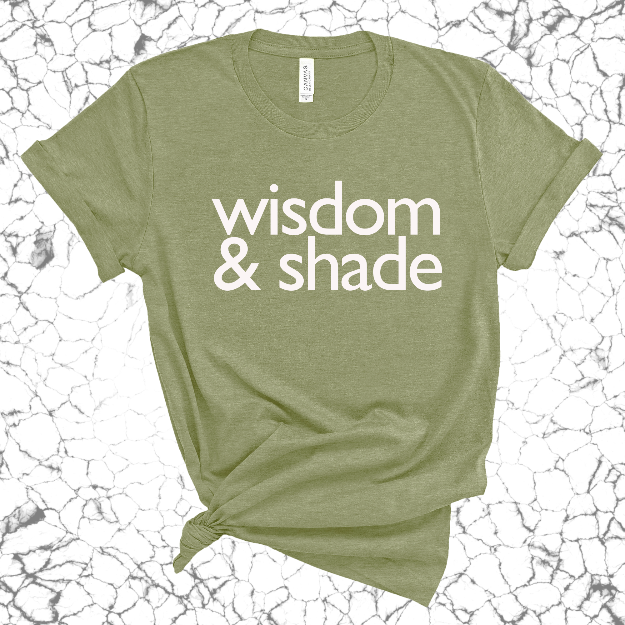 Wisdom & Shade Unisex Tee-T-Shirt-The Original God Ain't Petty But I Am