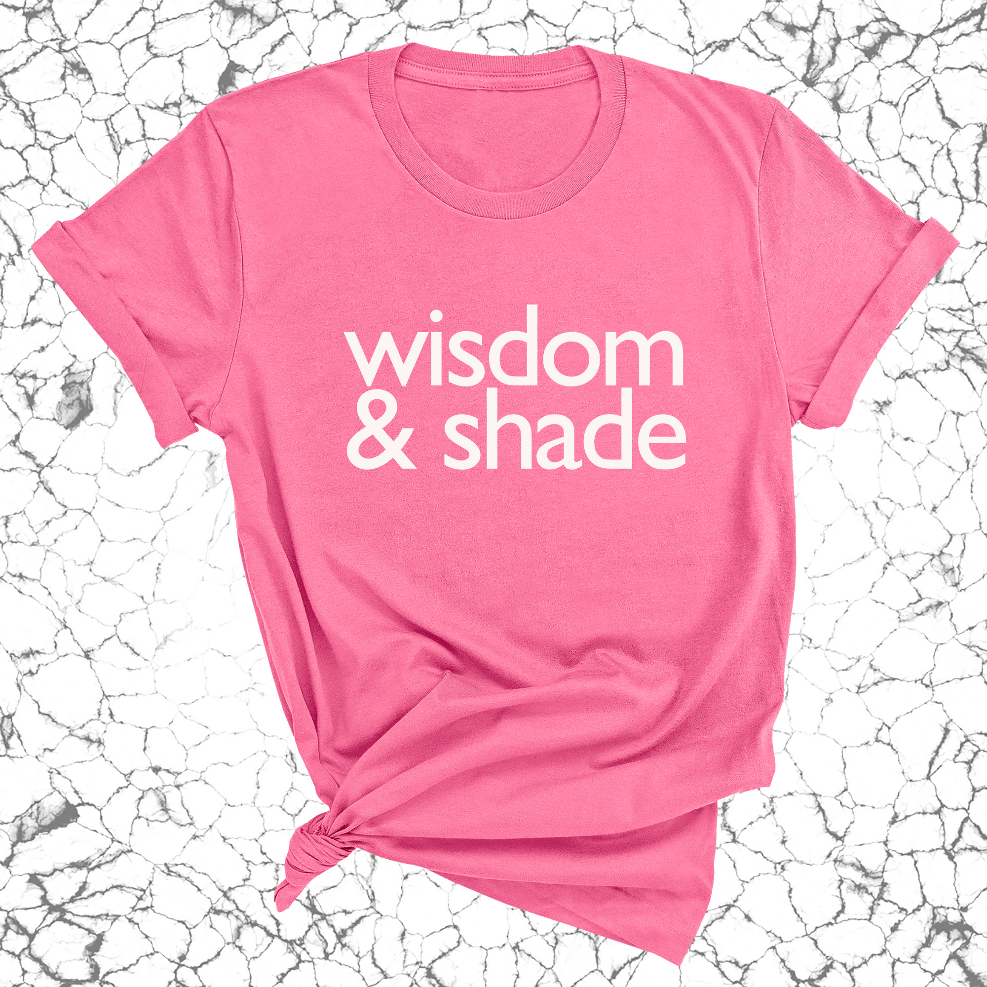 Wisdom & Shade Unisex Tee-T-Shirt-The Original God Ain't Petty But I Am