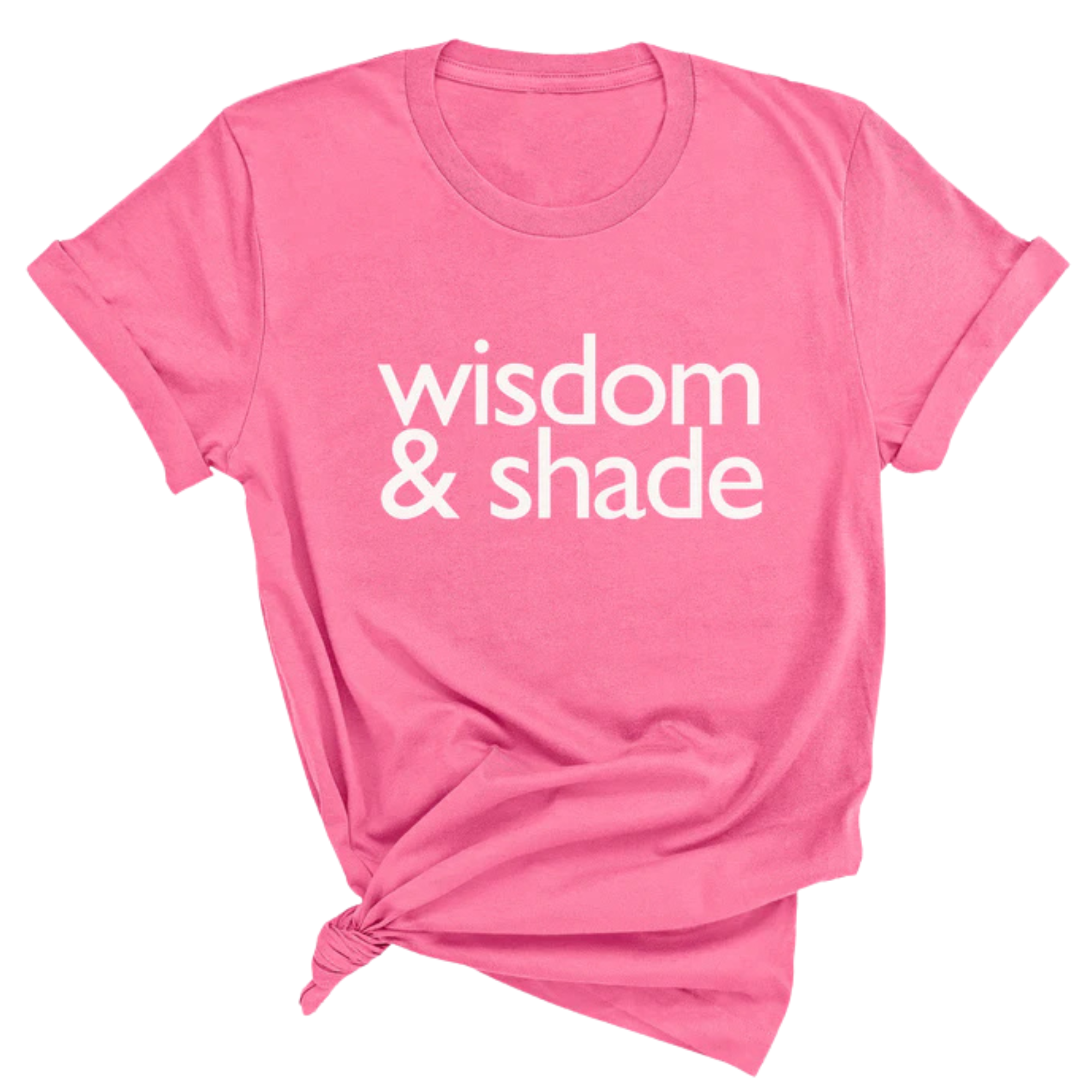 Wisdom & Shade Unisex Tee-T-Shirt-The Original God Ain't Petty But I Am