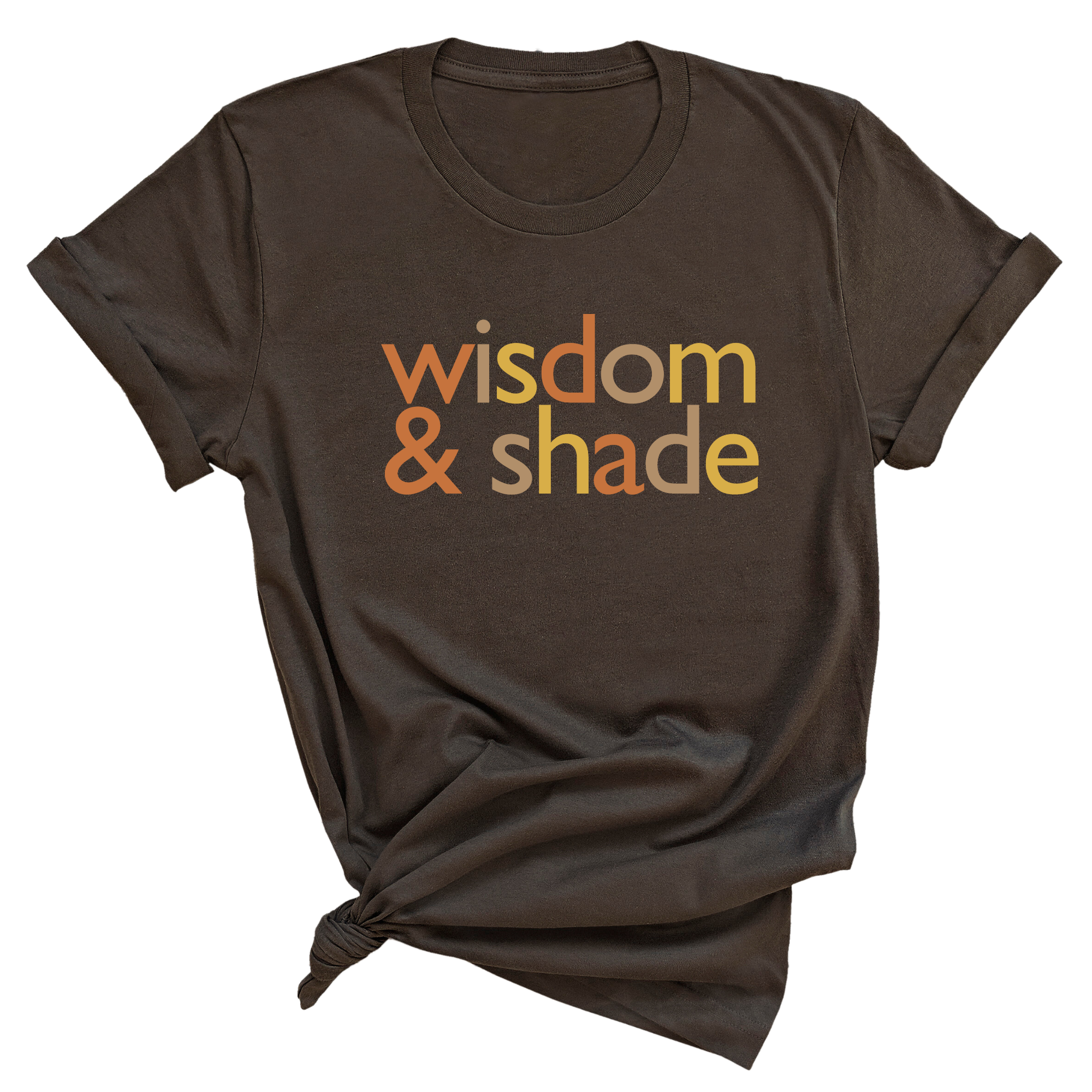 Wisdom and Shade Fall Colors 🍁 Unisex Tee-T-Shirt-The Original God Ain't Petty But I Am