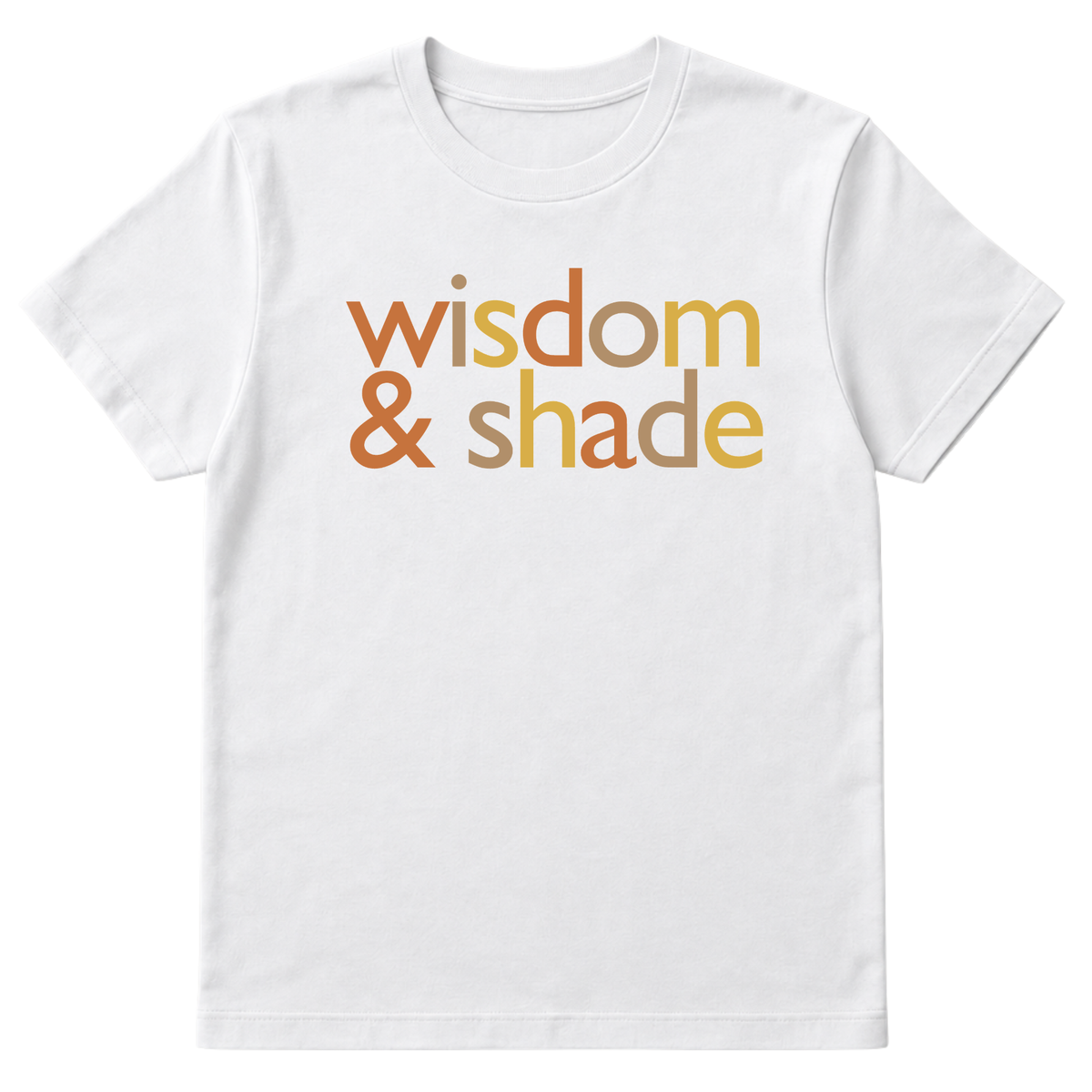 Wisdom and Shade Fall Colors 🍁 Unisex Tee-T-Shirt-The Original God Ain't Petty But I Am