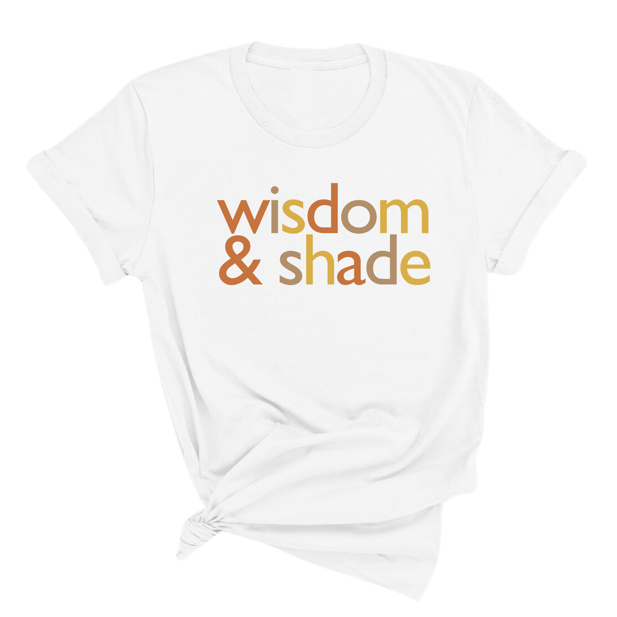 Wisdom and Shade Fall Colors 🍁 Unisex Tee-T-Shirt-The Original God Ain't Petty But I Am