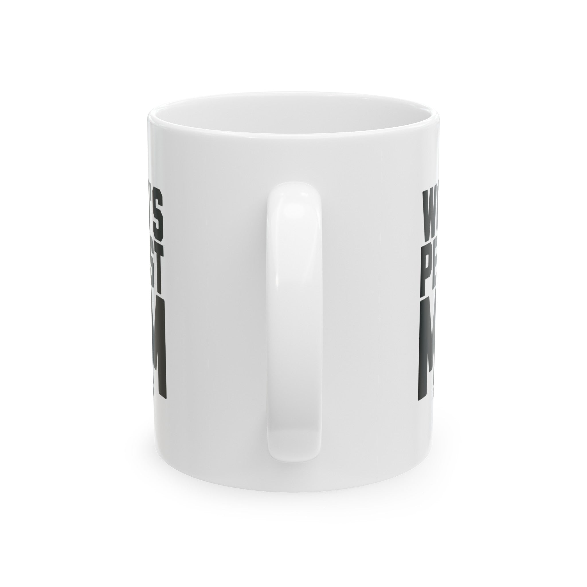 World's Pettiest Mug 11oz (White & Black)-Mug-The Original God Ain't Petty But I Am