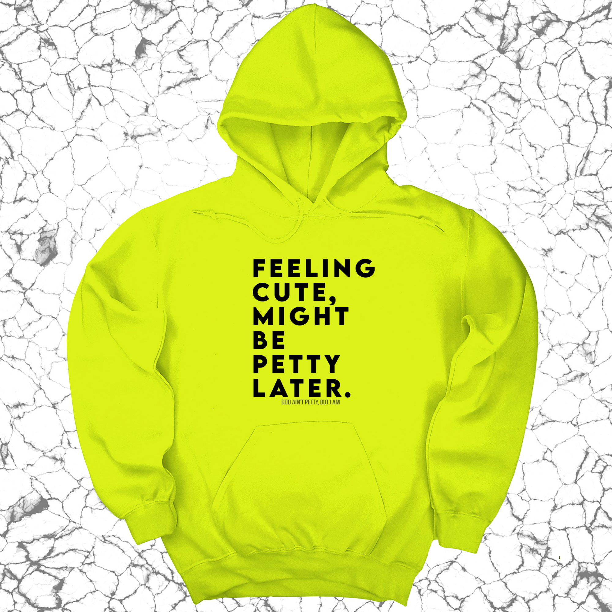 *HOODIE* Feeling cute, might be petty later Unisex Hoodie-Hoodie-The Original God Ain't Petty But I Am