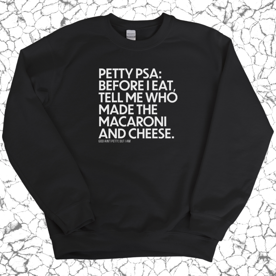 Macaroni sweatshirt top