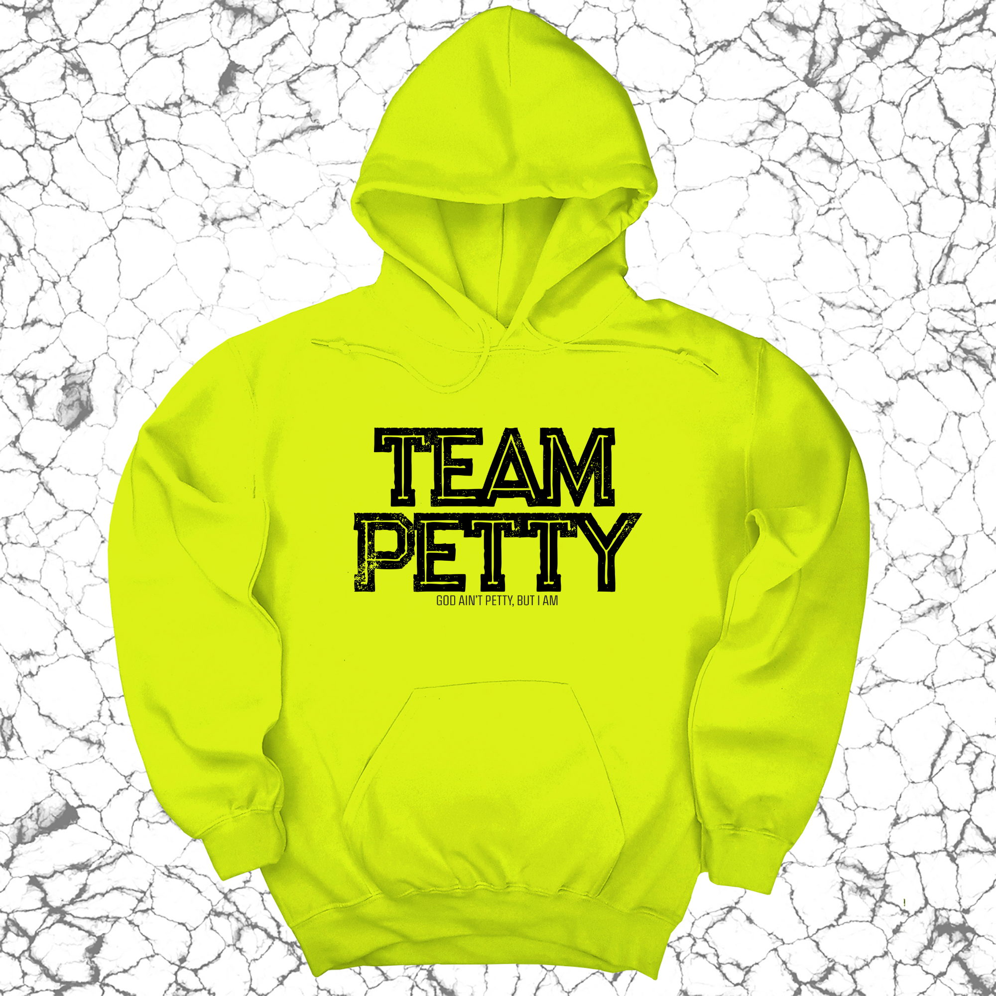 Team Petty Unisex Hoodie-Hoodie-The Original God Ain't Petty But I Am