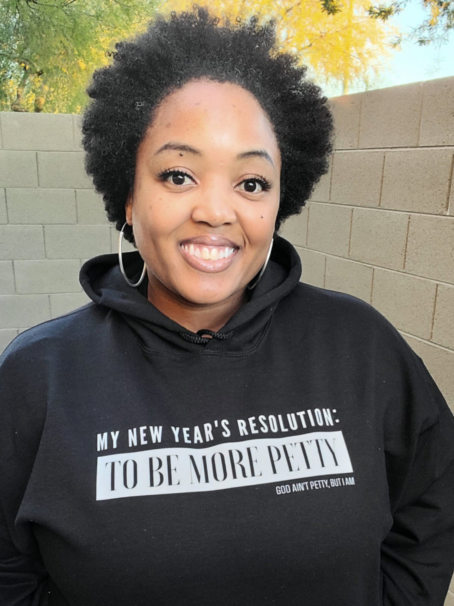 Start 2023 with a Little Pettiness: Express Yourself with Our Petty T-Shirts and Hoodies-God Ain't Petty But I Am