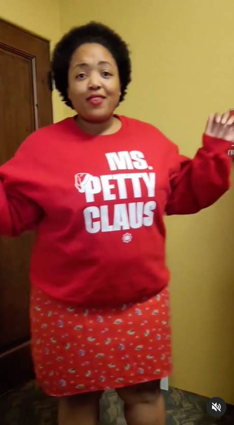 Ugggh, if we see one more ugly sweater... 🎅🏾-God Ain't Petty But I Am
