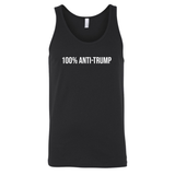 100 Percent Anti-Trump Unisex Tank Top-T-Shirt-The Original God Ain't Petty But I Am