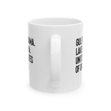Gulf of Obama. Lake Obama. The United States of Obama Mug 11oz (White & Black)