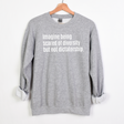 $20 Stockroom Exclusive Sweatshirt — Imagine Being Scared of Diversity But Not Dictatorship-Sweatshirt-The Original God Ain't Petty But I Am