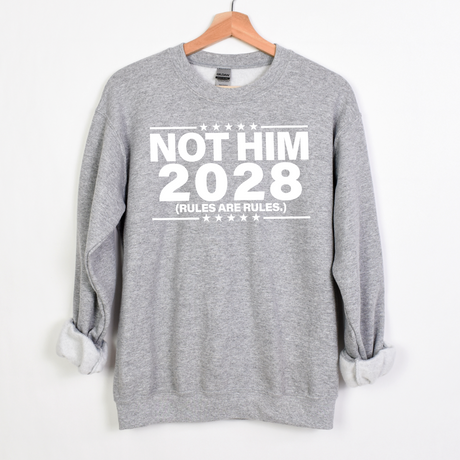 $20 Stockroom Exclusive Sweatshirt — NOT HIM 2028-Sweatshirt-The Original God Ain't Petty But I Am
