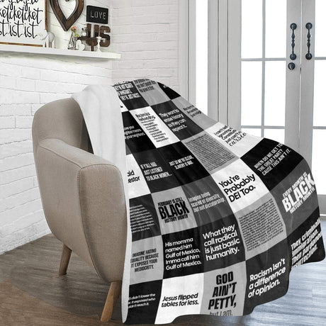 2025 Petty Quilt Blanket 60 inches by 80 inches-Blanket-The Original God Ain't Petty But I Am