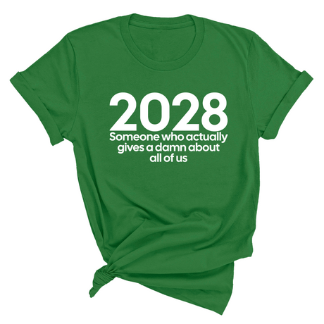 2028 Someone Who Actually Gives a Damn About All of Us Unisex Tee-T-Shirt-The Original God Ain't Petty But I Am