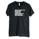 Abolish The Electoral College *BLACK V-NECK* Unisex Tee-T-Shirt-The Original God Ain't Petty But I Am
