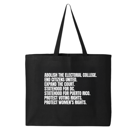 Abolish The Electoral College Tote bag-Tote Bag-The Original God Ain't Petty But I Am