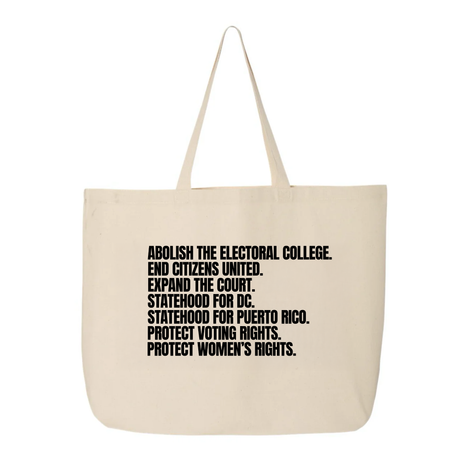 Abolish The Electoral College Tote bag-Tote Bag-The Original God Ain't Petty But I Am