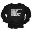 Abolish The Electoral College Unisex Long Sleeved Tee-Long Sleeved T-Shirt-The Original God Ain't Petty But I Am