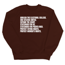Abolish The Electoral College Unisex Sweatshirt-Sweatshirt-The Original God Ain't Petty But I Am