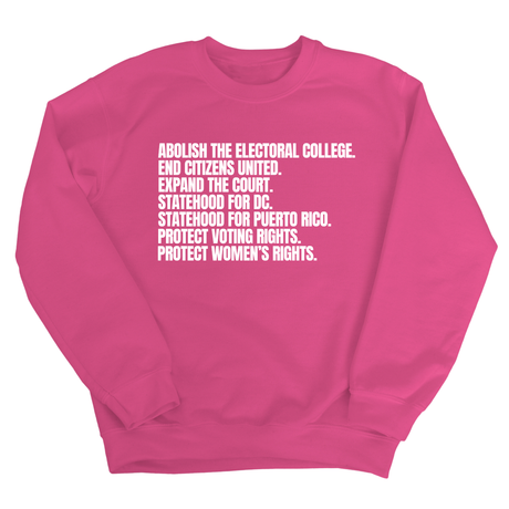 Abolish The Electoral College Unisex Sweatshirt-Sweatshirt-The Original God Ain't Petty But I Am