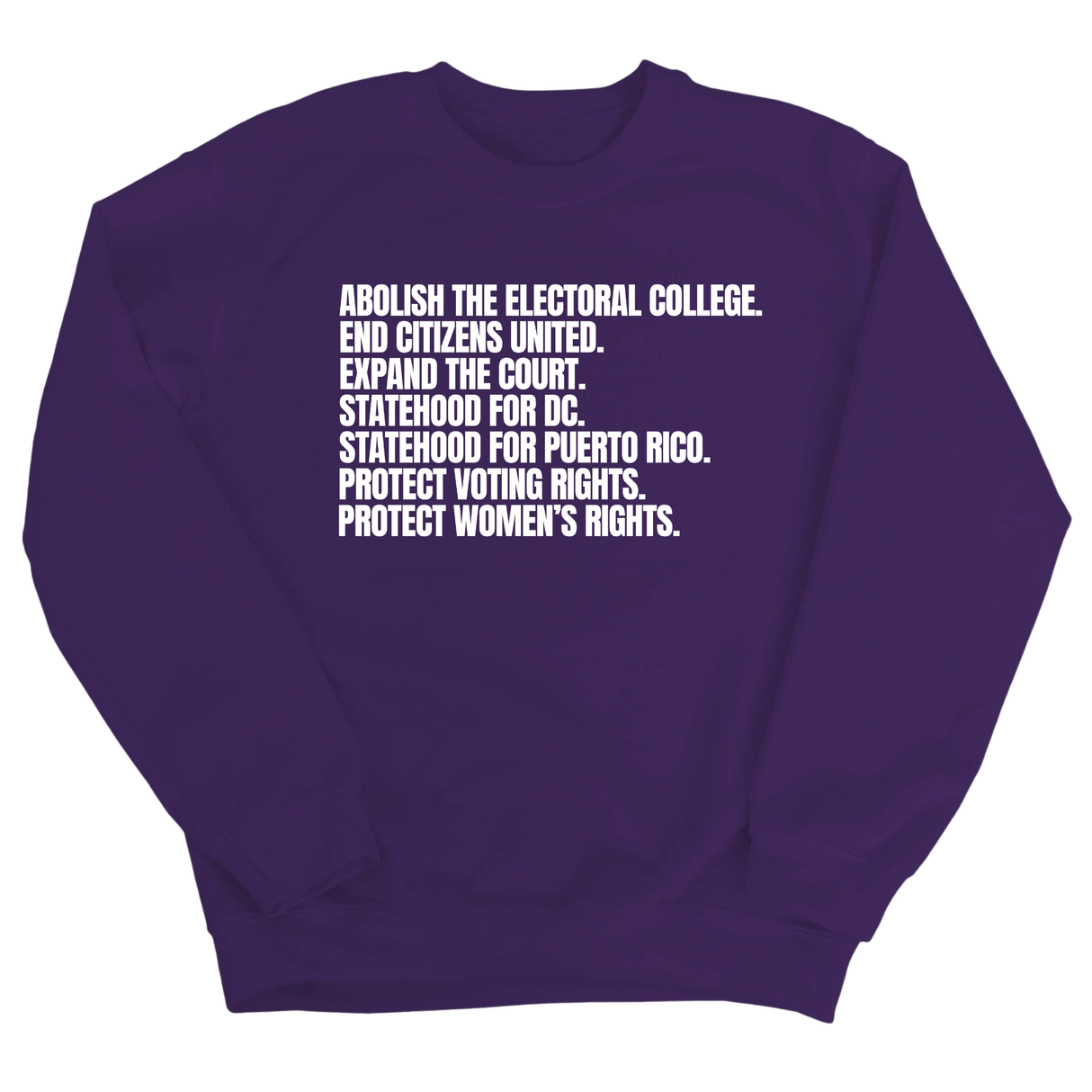 Abolish The Electoral College Unisex Sweatshirt-Sweatshirt-The Original God Ain't Petty But I Am