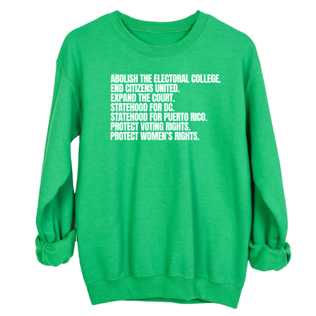 Abolish The Electoral College Unisex Sweatshirt-Sweatshirt-The Original God Ain't Petty But I Am