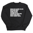 Abolish The Electoral College Unisex Sweatshirt-Sweatshirt-The Original God Ain't Petty But I Am
