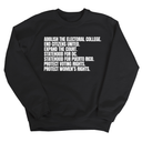 Abolish The Electoral College Unisex Sweatshirt-Sweatshirt-The Original God Ain't Petty But I Am