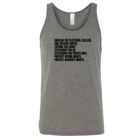Abolish The Electoral College Unisex Tank Top-T-Shirt-The Original God Ain't Petty But I Am