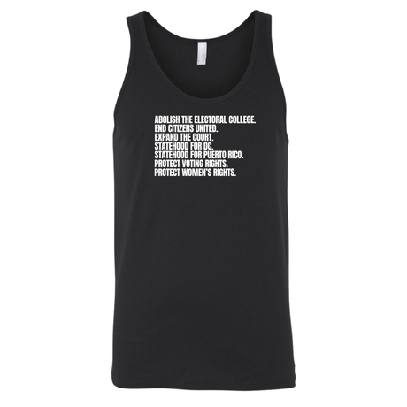 Abolish The Electoral College Unisex Tank Top-T-Shirt-The Original God Ain't Petty But I Am
