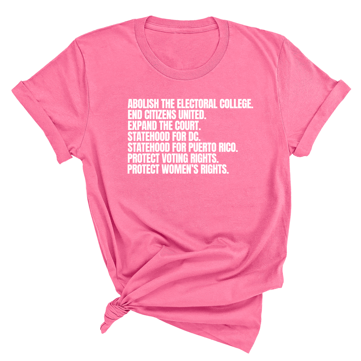 Abolish The Electoral College Unisex Tee-T-Shirt-The Original God Ain't Petty But I Am