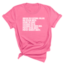 Abolish The Electoral College Unisex Tee-T-Shirt-The Original God Ain't Petty But I Am