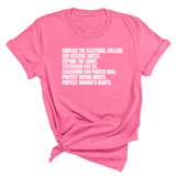 Abolish The Electoral College Unisex Tee-T-Shirt-The Original God Ain't Petty But I Am