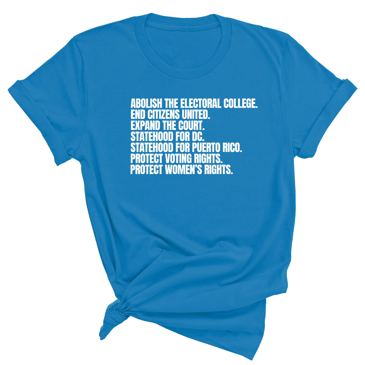 Abolish The Electoral College Unisex Tee-T-Shirt-The Original God Ain't Petty But I Am