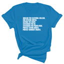 Abolish The Electoral College Unisex Tee-T-Shirt-The Original God Ain't Petty But I Am