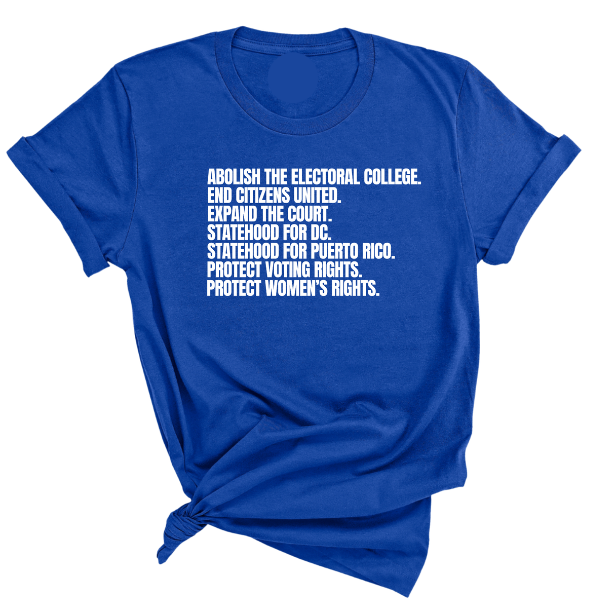 Abolish The Electoral College Unisex Tee-T-Shirt-The Original God Ain't Petty But I Am