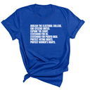 Abolish The Electoral College Unisex Tee-T-Shirt-The Original God Ain't Petty But I Am