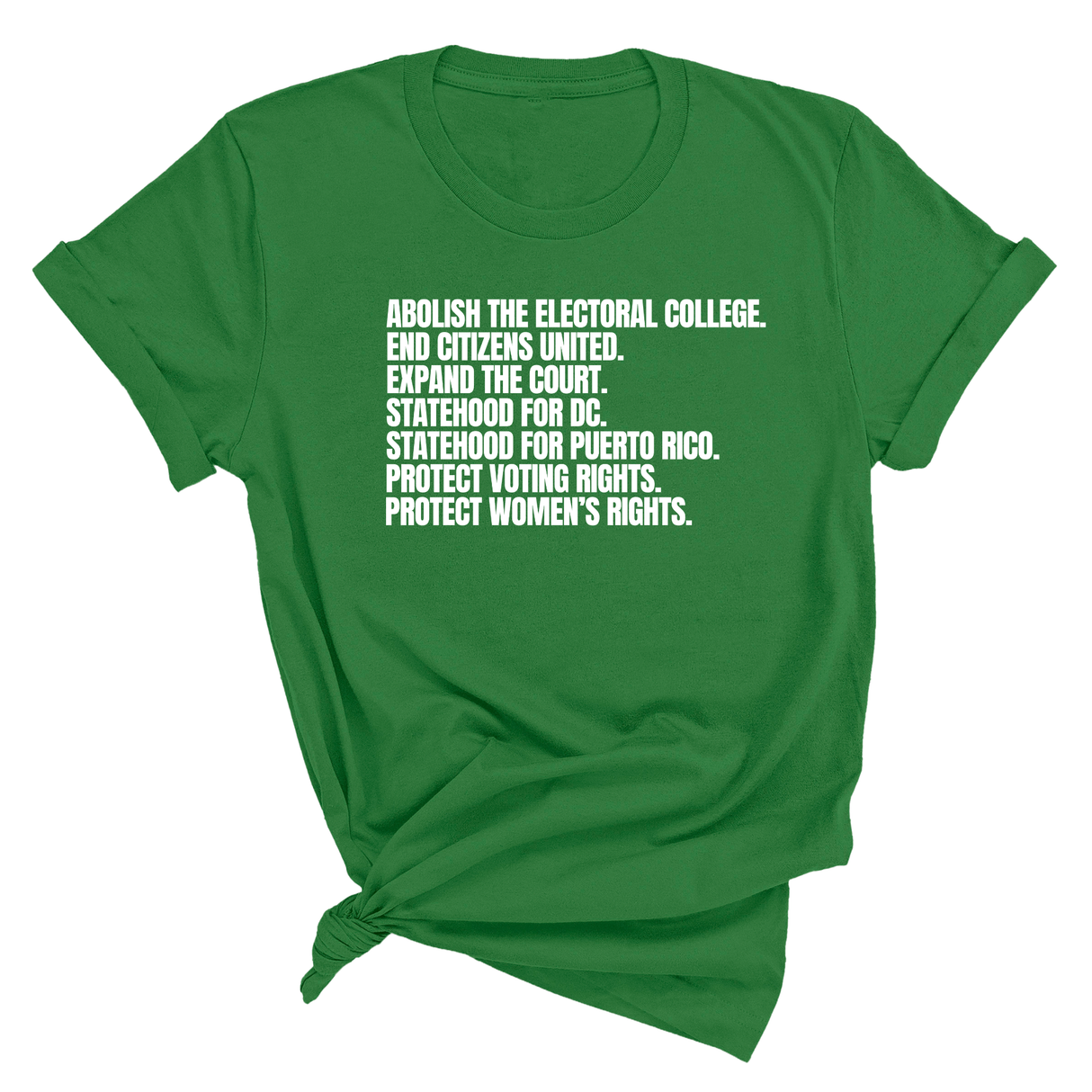 Abolish The Electoral College Unisex Tee-T-Shirt-The Original God Ain't Petty But I Am